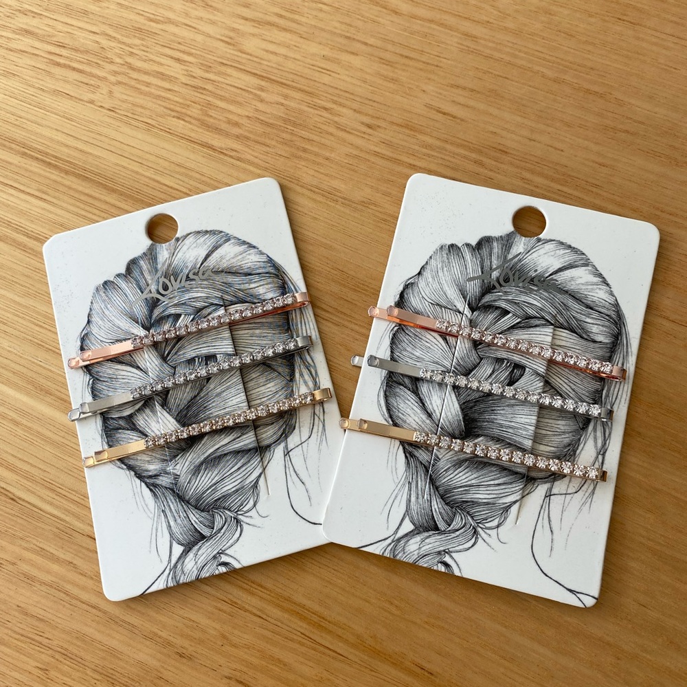 LOVISA | Diamanté hair clips - brand new never worn - Picture 2 of 4